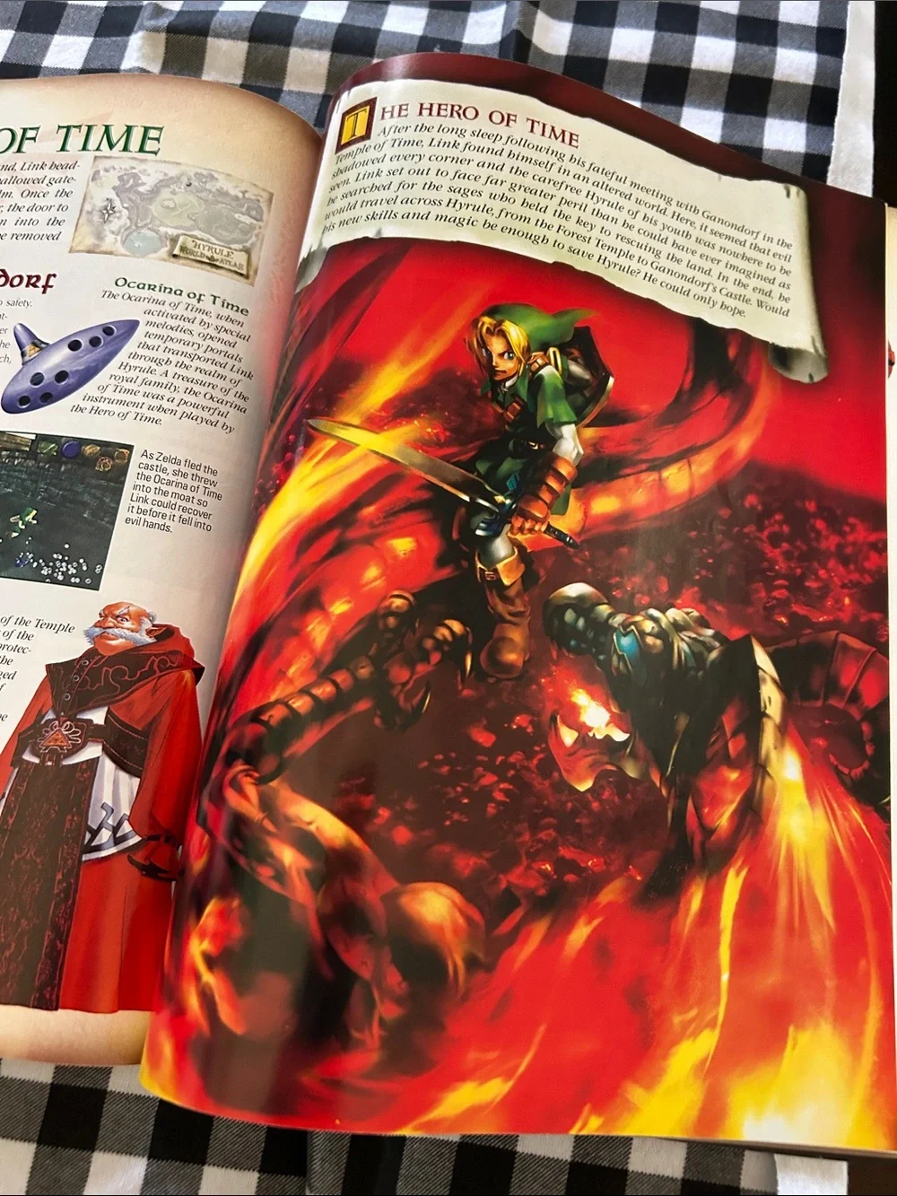 Vintage 1998 Legend of Zelda Ocarina of Time Official Nintendo Players Guide